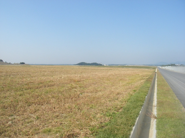 静岡空港着陸帯整地工事